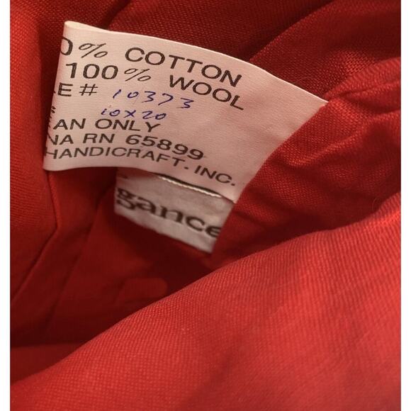 Vtg IMPERIAL ELEGANCE Wool Needlepoint Christmas Stocking Nutcracker 1991 *READ* - Picture 5 of 7